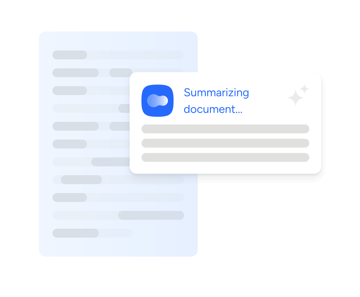 Illustration of document scan process