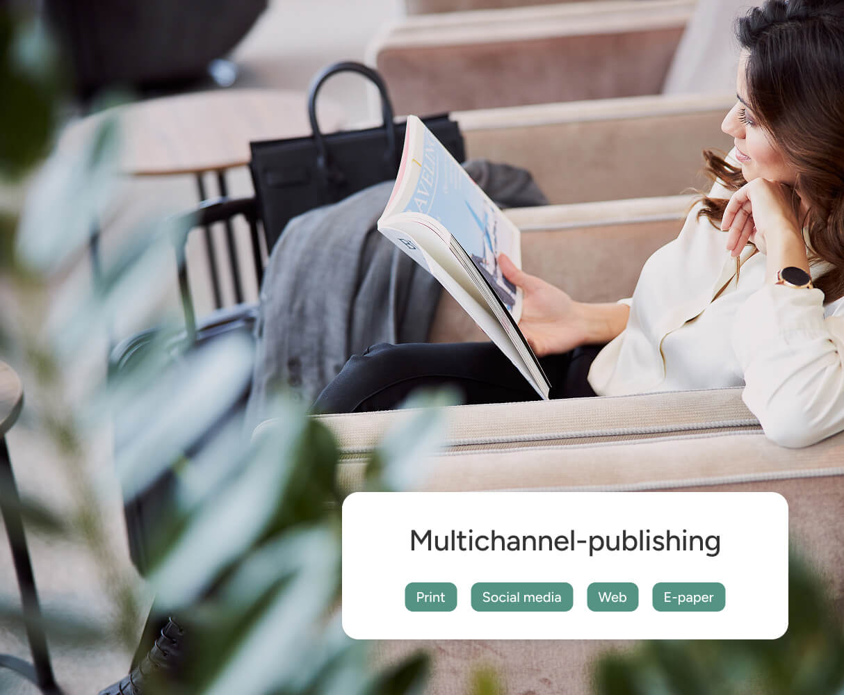 Illustration of publishing channels