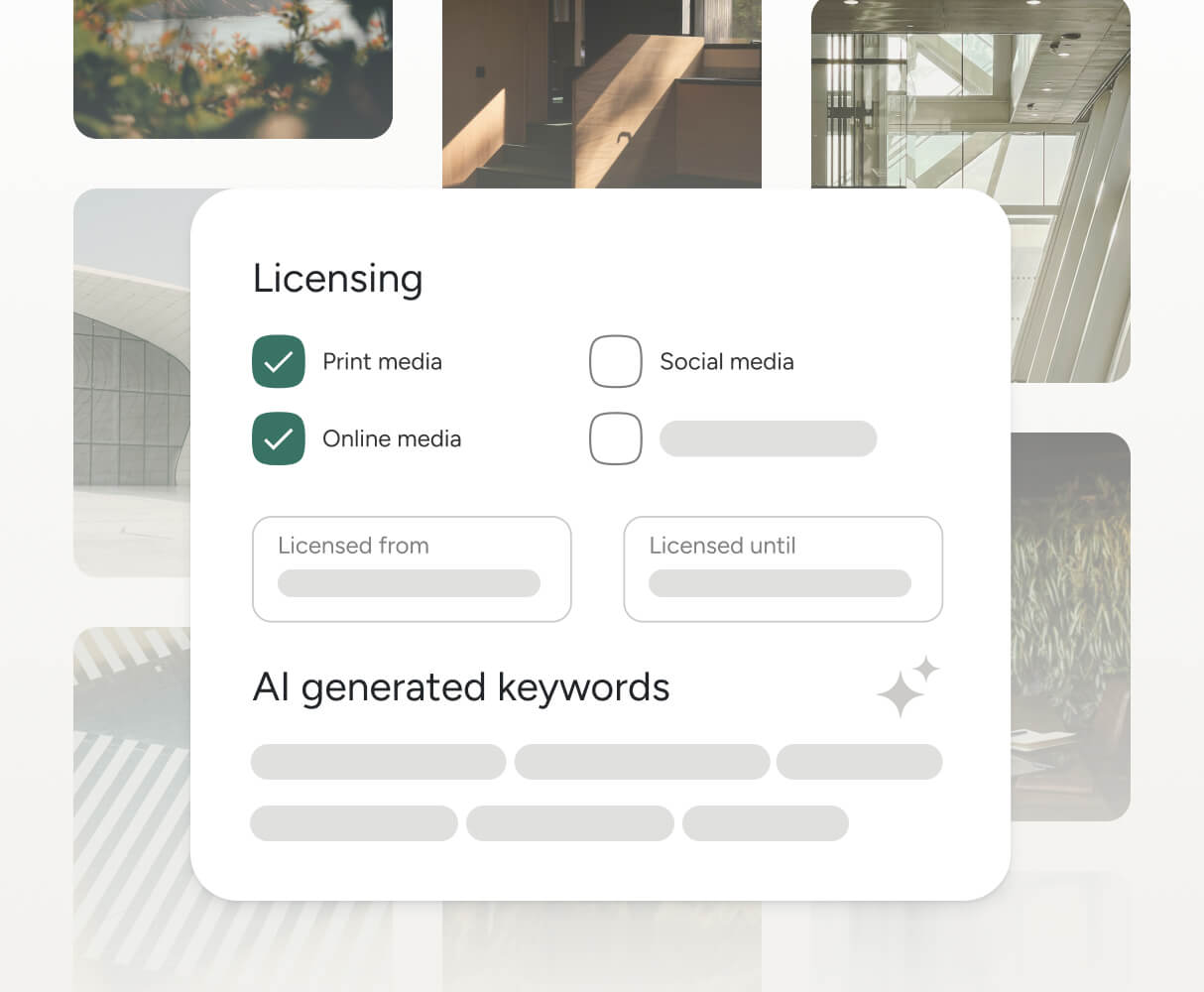 Illustration of publishing channel selection