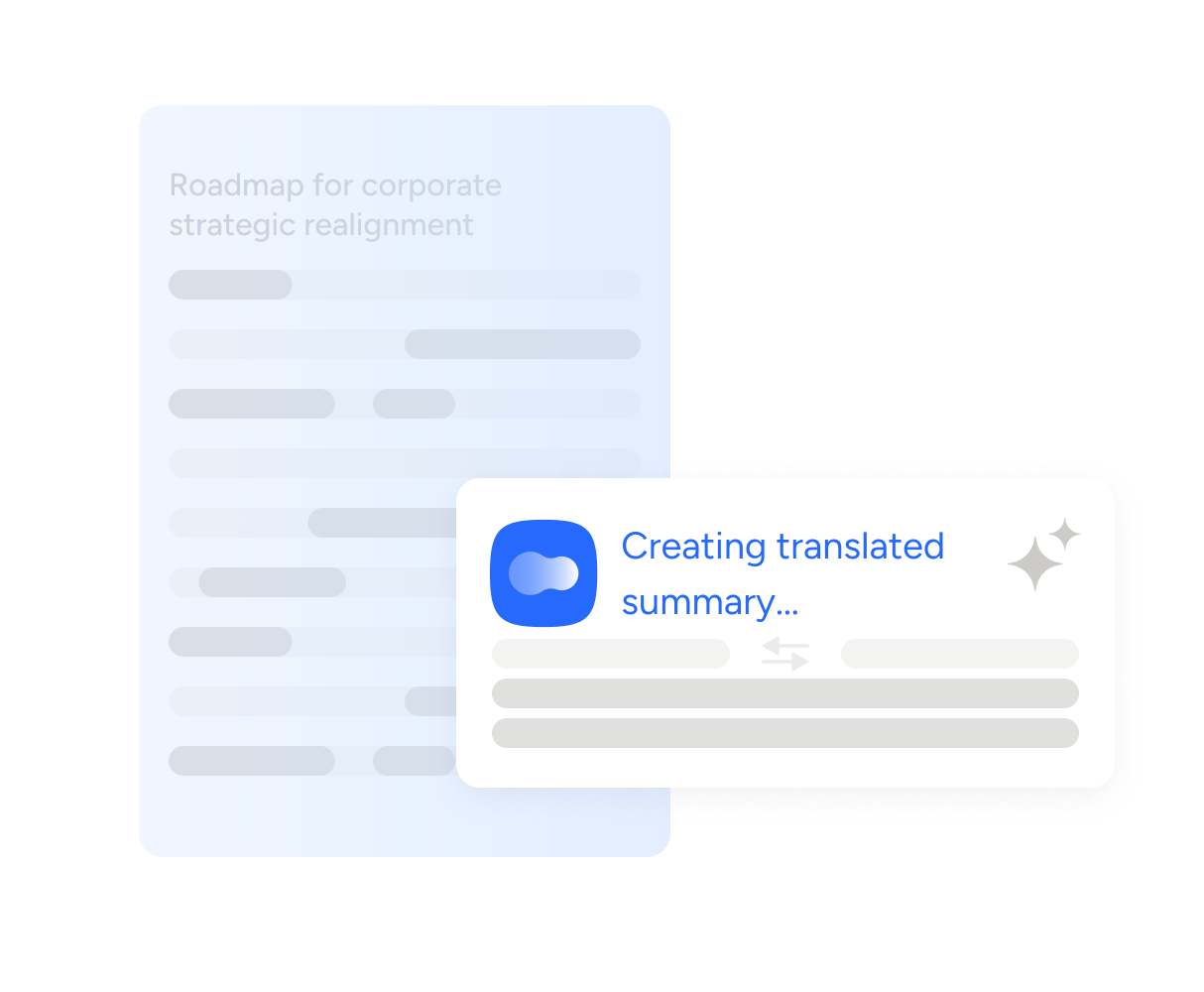 Illustration of the translation function