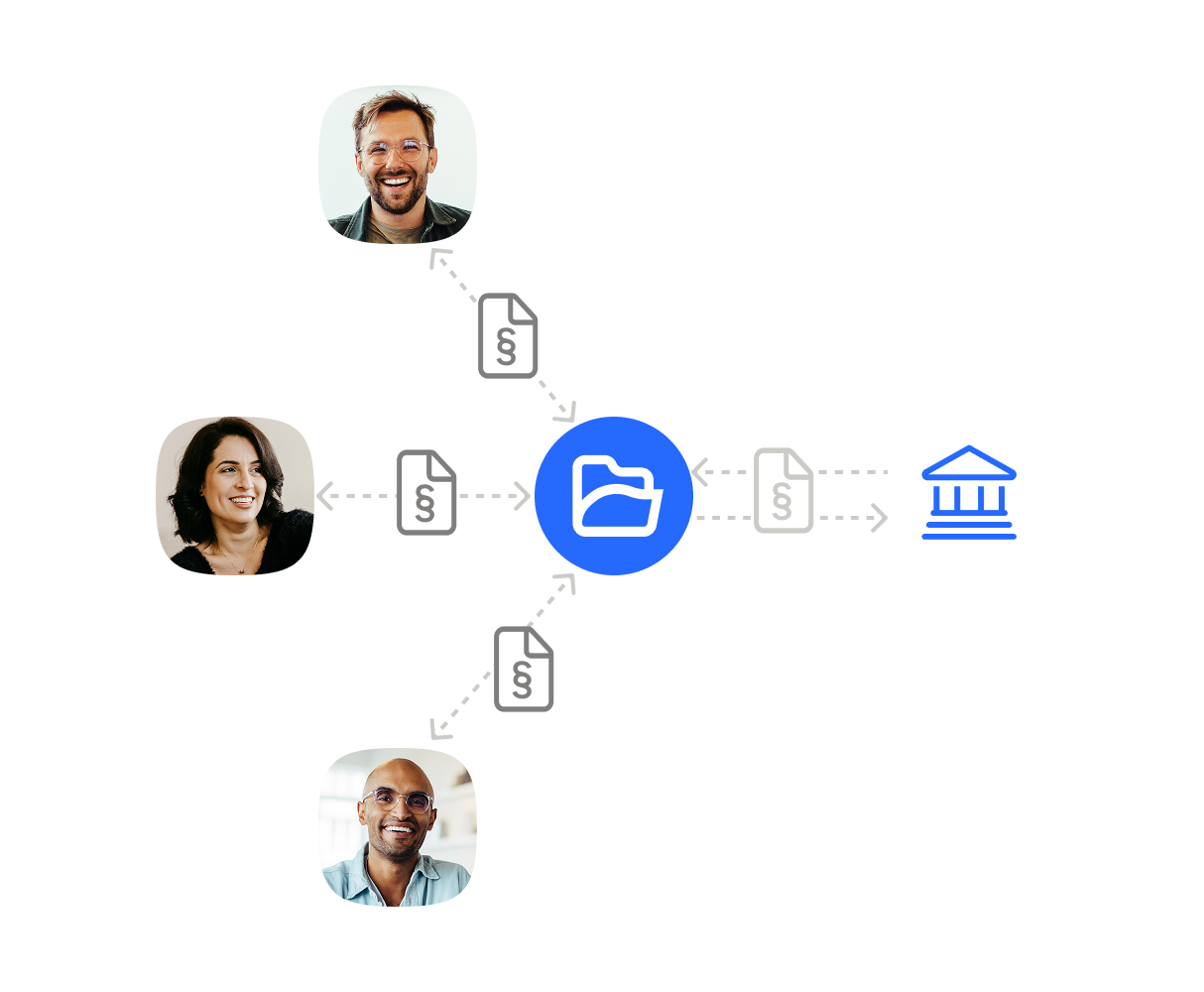 Illustration of citizen-oriented online services