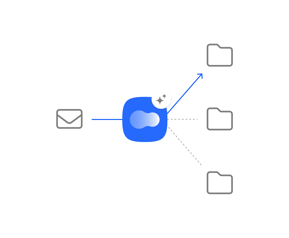 Illustration Simplify administration with AI