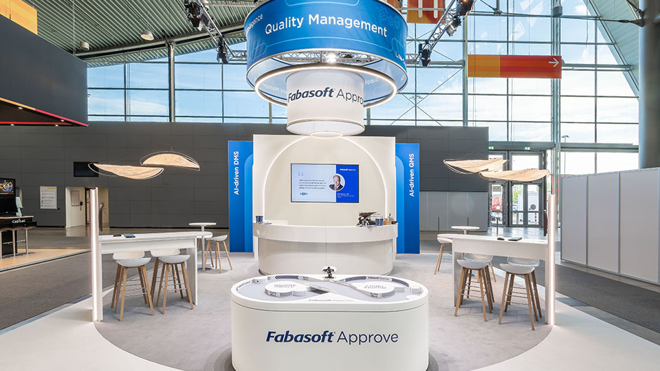 Fabasoft Approve Messestand Control 2025