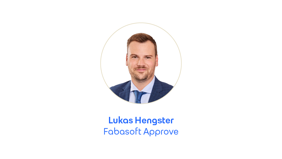Lukas Hengster, Customer Success Manager bei Fabasoft Approve