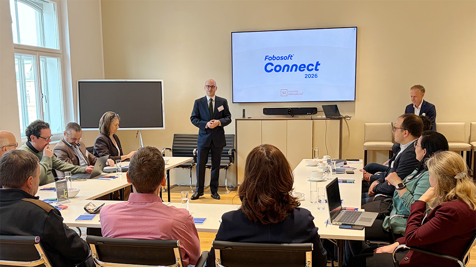 Philipp Strokosch präsentiert bei der Fabasoft Connect Wien 2026