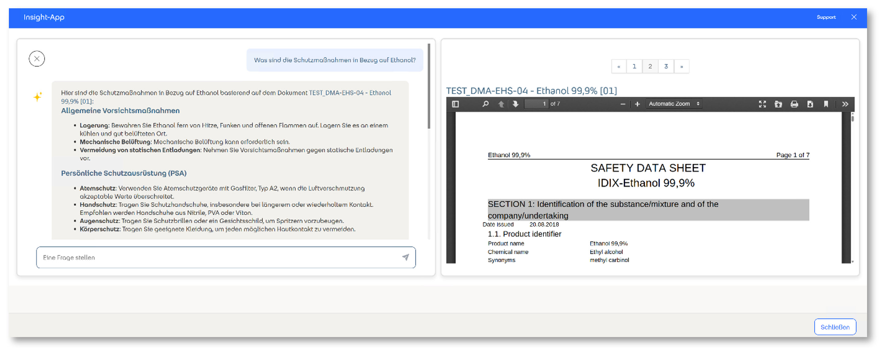 Der KI-Chat liefert nun präzisere und besser nachvollziehbare Antworten