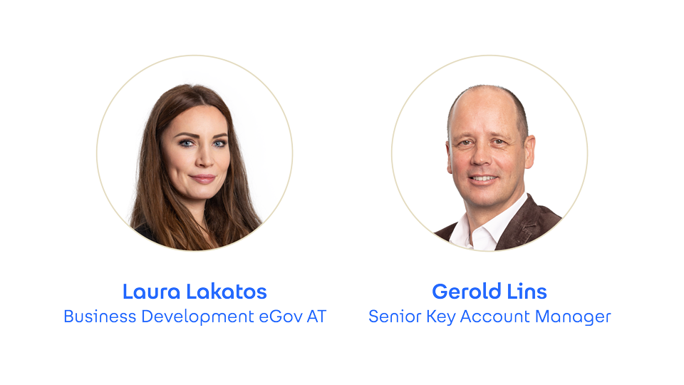 Portraits von Laura Lakatos und Gerold Lins