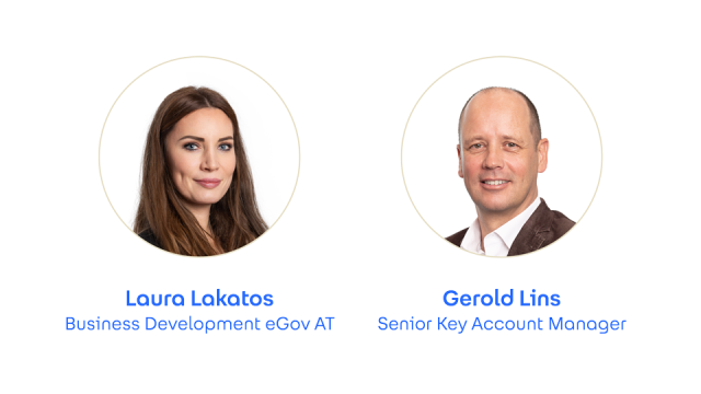Portraits von Laura Lakatos und Gerold Lins