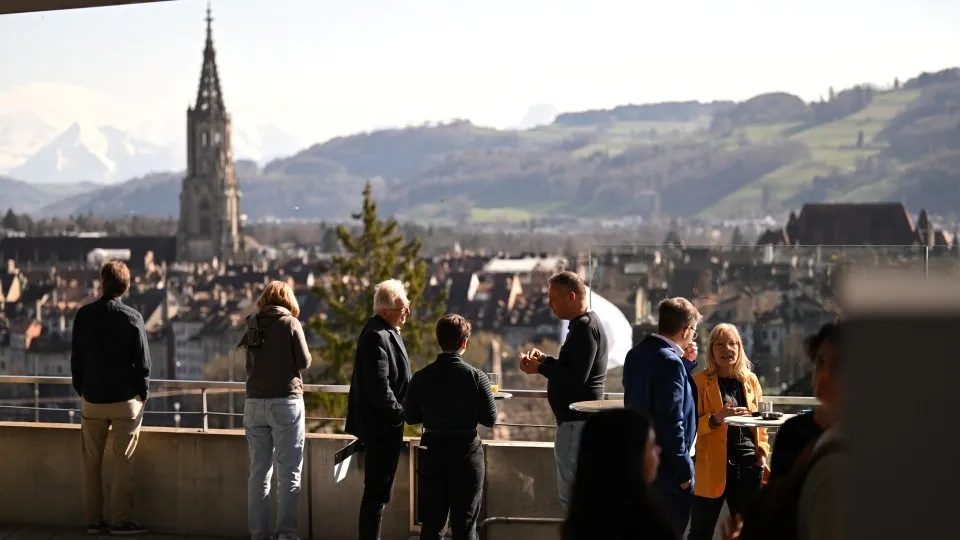 Aussicht auf Bern